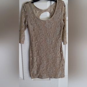 Y2K Sparkly Bodycon Dress
